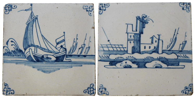 Tiles from Dutch Cottage
